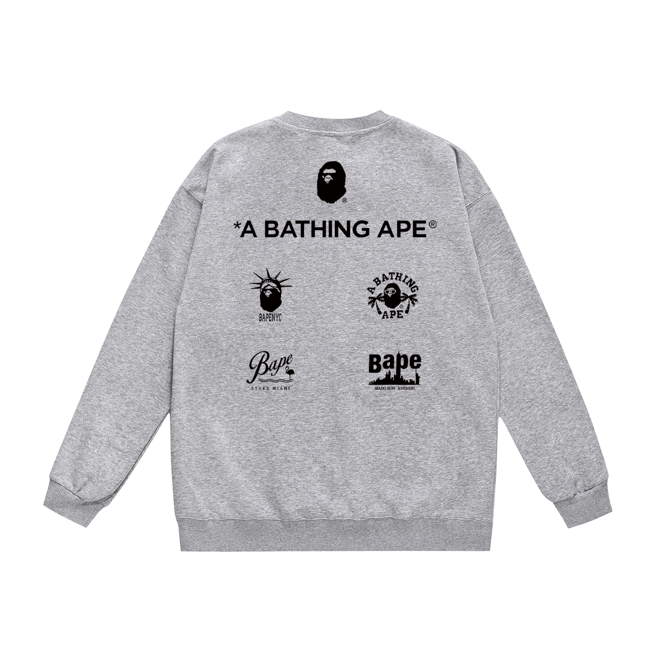 BAPE Crew-Neck Sweatshirt