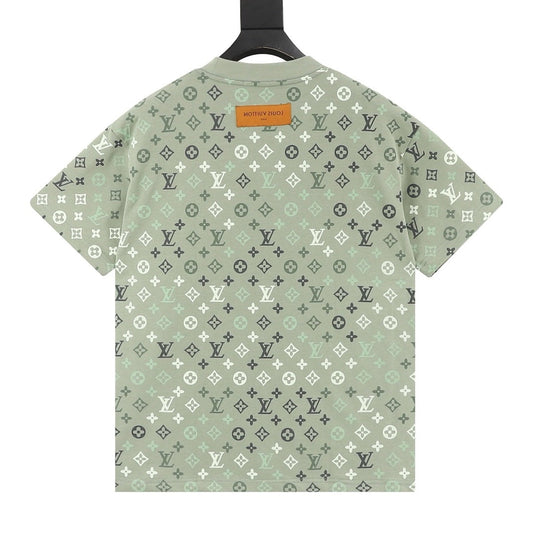 Louis Vuitton monogram gradient short-sleeved shirt