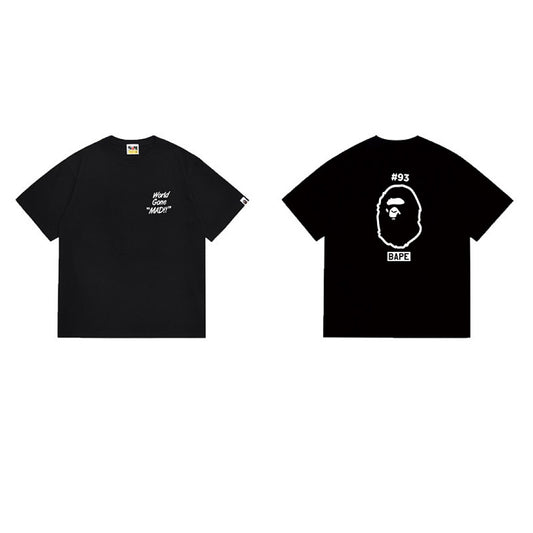 BAPE Ape Head Graphic Streetwear T-Shirt
