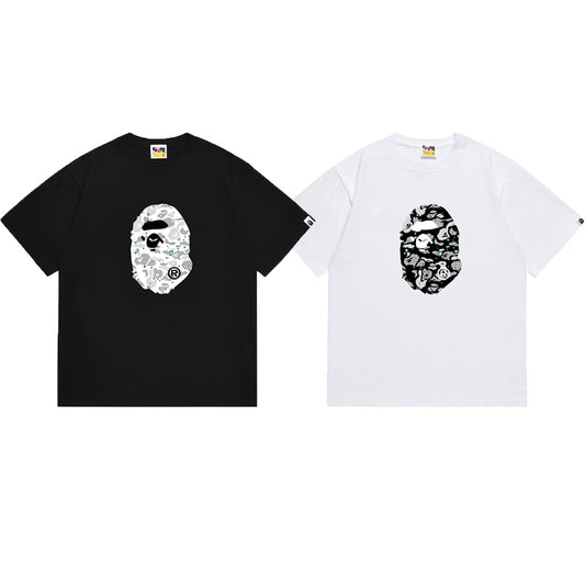 BAPE Ape Head Graphic Streetwear T-Shirt