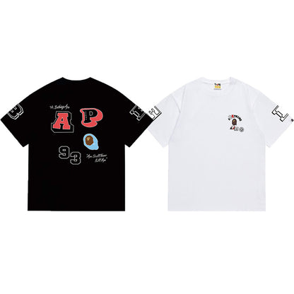 BAPE Ape Head Graphic Streetwear T-Shirt