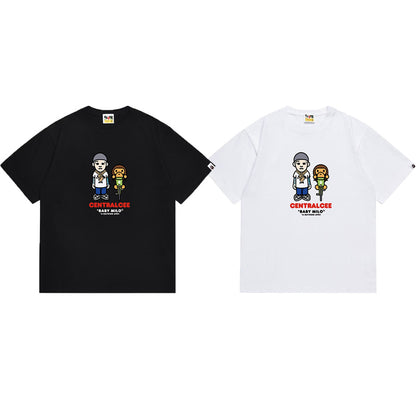 BAPE Ape Head Graphic Streetwear T-Shirt