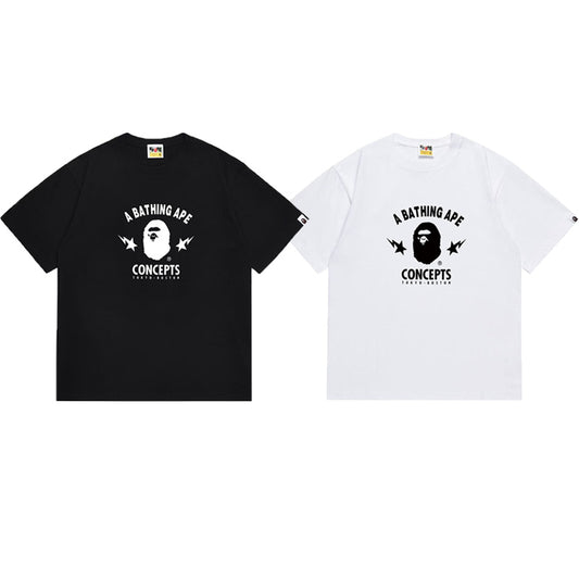 BAPE Ape Head Graphic Streetwear T-Shirt