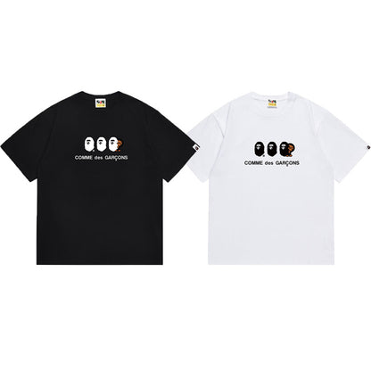 BAPE Ape Head Graphic Streetwear T-Shirt