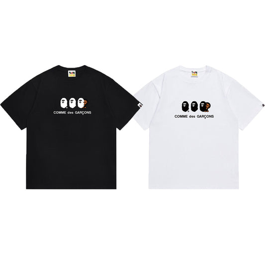 BAPE Ape Head Graphic Streetwear T-Shirt