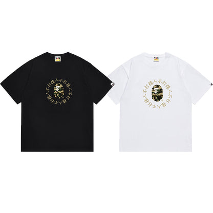 BAPE Ape Head Graphic Streetwear T-Shirt