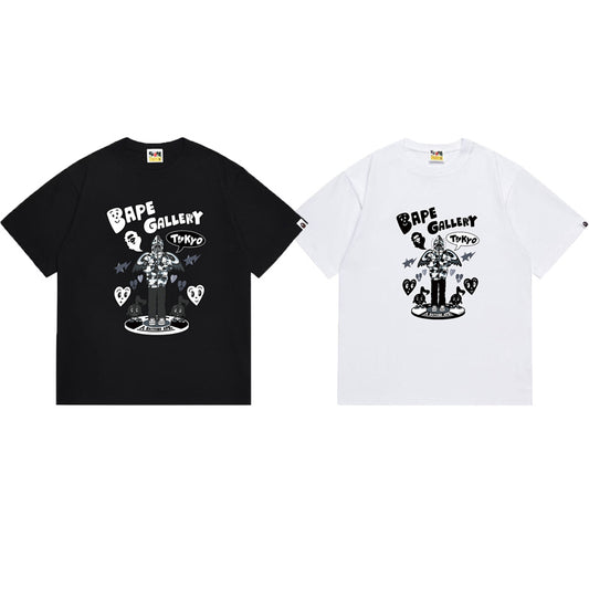 BAPE Ape Head Graphic Streetwear T-Shirt