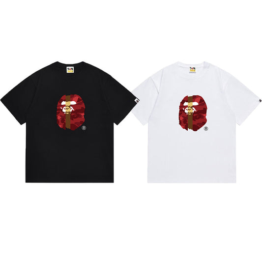BAPE Ape Head Graphic Streetwear T-Shirt