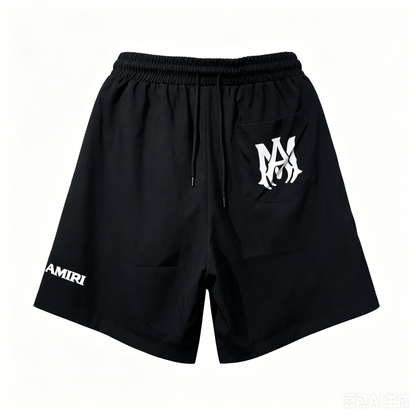 Amiri Hollywood Varsity Graphic Shorts