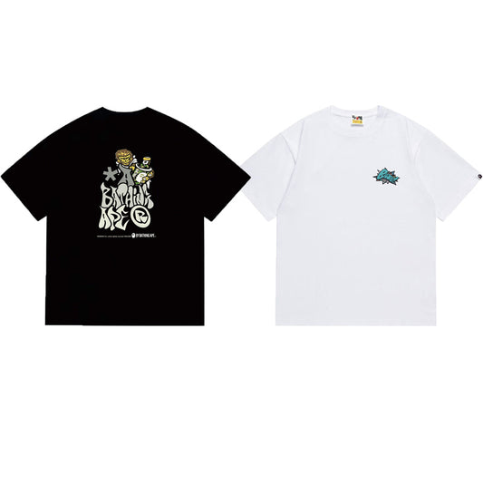 BAPE Ape Head Graphic Streetwear T-Shirt