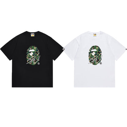 BAPE Ape Head Graphic Streetwear T-Shirt