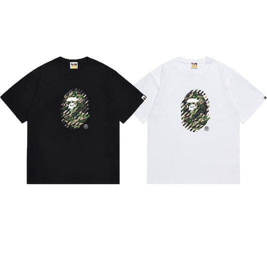 BAPE Ape Head Graphic Streetwear T-Shirt