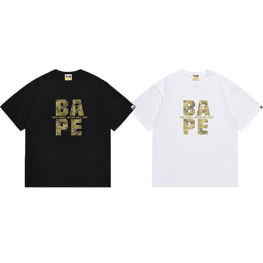 BAPE Ape Head Graphic Streetwear T-Shirt