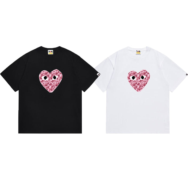 BAPE Ape Head Graphic Streetwear T-Shirt