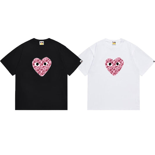 BAPE Ape Head Graphic Streetwear T-Shirt
