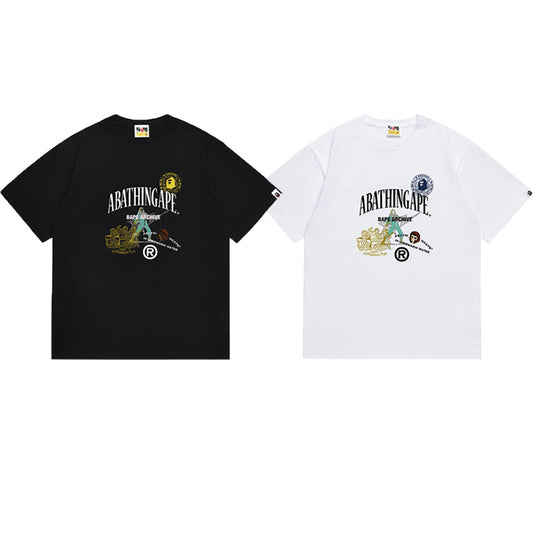 BAPE Ape Head Graphic Streetwear T-Shirt