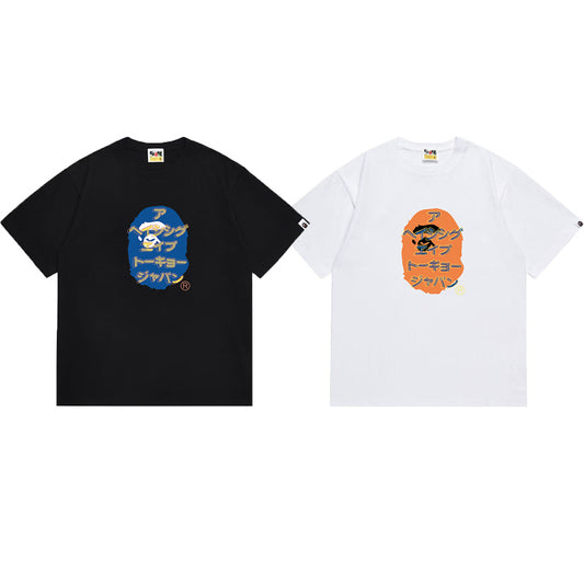 BAPE Ape Head Graphic Streetwear T-Shirt