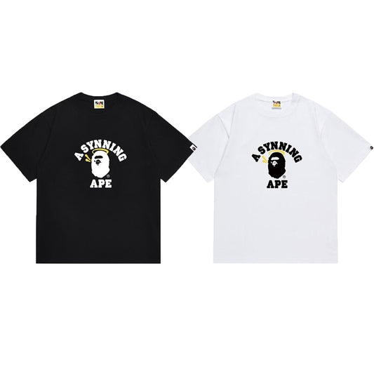 BAPE Ape Head Graphic Streetwear T-Shirt