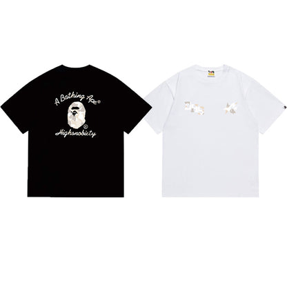 BAPE Ape Head Graphic Streetwear T-Shirt