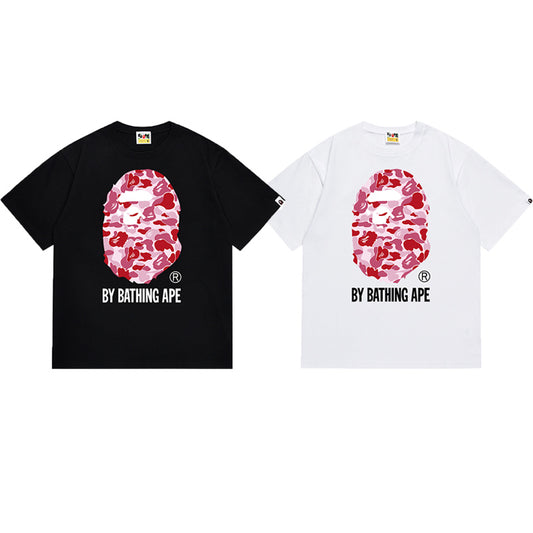 BAPE Ape Head Graphic Streetwear T-Shirt