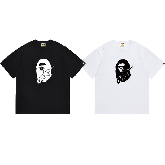 BAPE Ape Head Graphic Streetwear T-Shirt