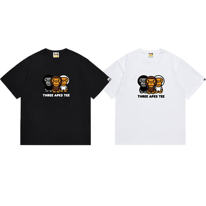 BAPE Ape Head Graphic Streetwear T-Shirt