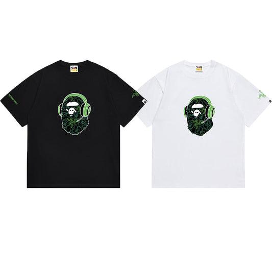 BAPE Ape Head Graphic Streetwear T-Shirt