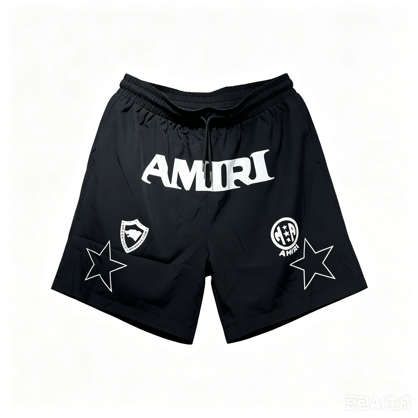 Amiri Hollywood Varsity Graphic Shorts