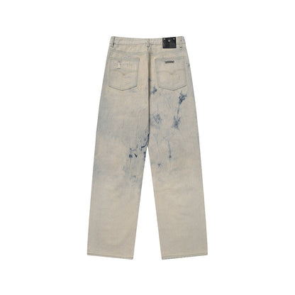 Chrome Hearts Distressed Denim Jeans | Stretch Tapered Fit