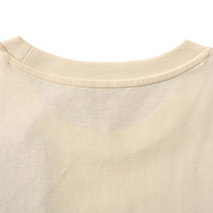 Gucci Monogram T-Shirt with Bear Embroidery and Appliqué