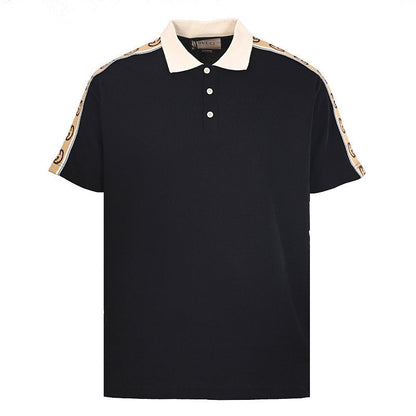 Gucci Classic Reflective Web Polo Shirt