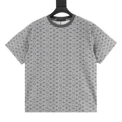 Louis Vuitton All-Over Monogram Jacquard Short-Sleeve Shirt