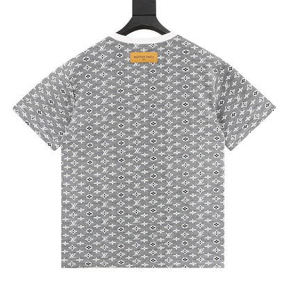 Louis Vuitton All-Over Monogram Jacquard Short-Sleeve Shirt
