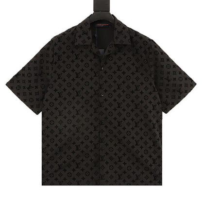 Louis Vuitton New Mulberry Silk Short-Sleeve Top