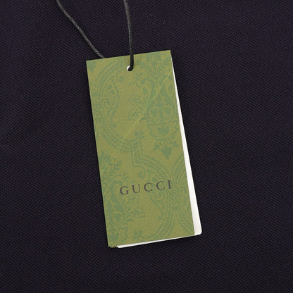 Gucci Short-Sleeve Polo with Embroidered Double G Emblem on the Chest