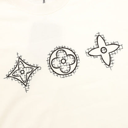 Louis Vuitton Monogram Flower & Bead Embroidered Short-Sleeve Shirt