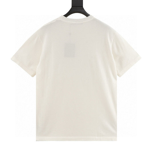 Louis Vuitton Rope-Embroidered Knitted T-Shirt