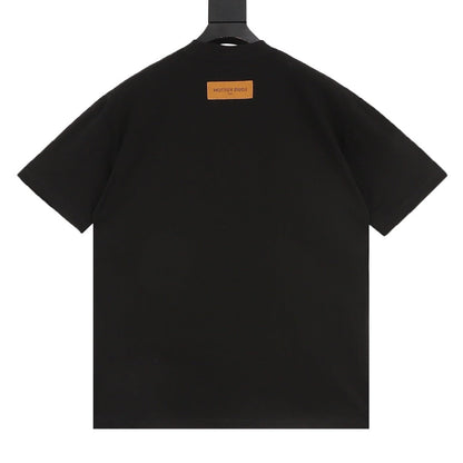 Louis Vuitton x Supreme Collaboration Logo Graffiti T-Shirt