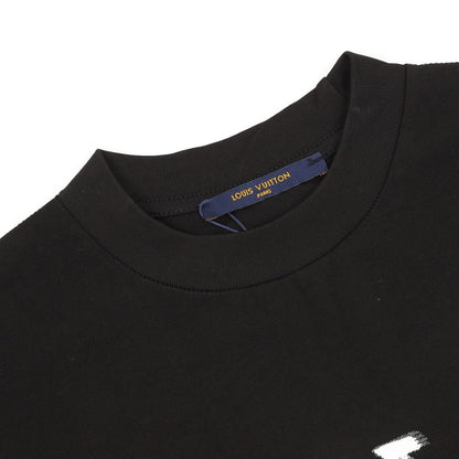 Louis Vuitton x Supreme Collaboration Logo Graffiti T-Shirt