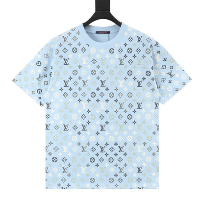 Louis Vuitton monogram gradient short-sleeved shirt