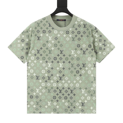 Louis Vuitton monogram gradient short-sleeved shirt