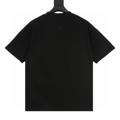 Gucci Summer-Style Belt-Print Short-Sleeve Top