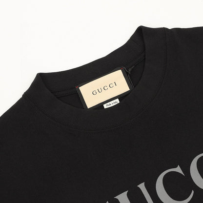Gucci Summer-Style Belt-Print Short-Sleeve Top