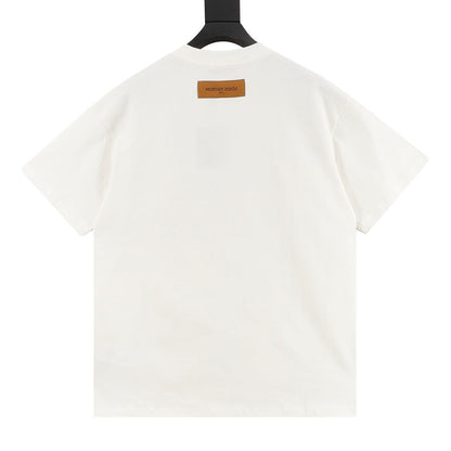Louis Vuitton Pink-Toned Graffiti 3D T-Shirt