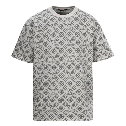 Louis Vuitton All-Over Logo Short-Sleeve T-Shirt