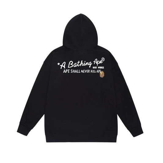 BAPE 1993 College Logo Pullover Hoodie
