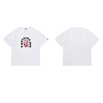 BAPE Ape Head Graphic Streetwear T-Shirt