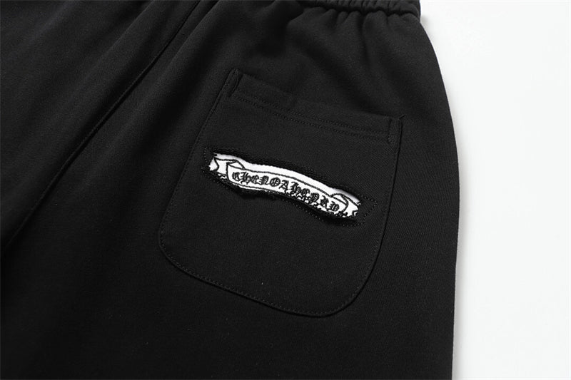 Chrome Hearts Distressed Cotton Shorts | Luxury Streetwear