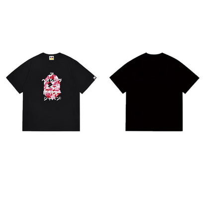 BAPE Ape Head Graphic Streetwear T-Shirt