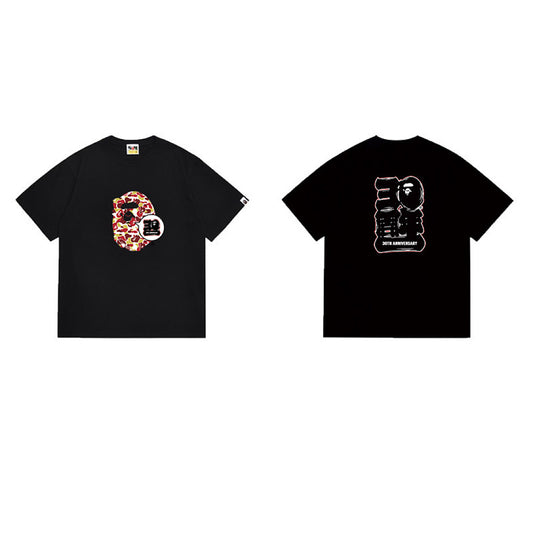 BAPE Ape Head Graphic Streetwear T-Shirt